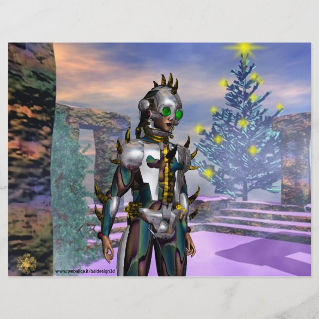 VÉSPERA DE UM CIBORG DO NOVO ANO (Frente)