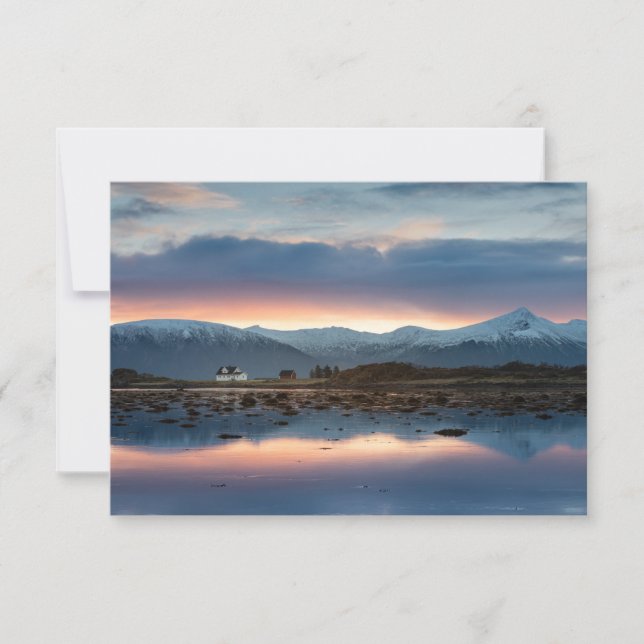 Vesteralen Islands Norway Card (Frente)