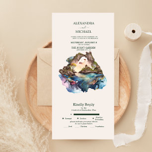 Vestido De Carraiagem De Aquarela Casamento De Tod