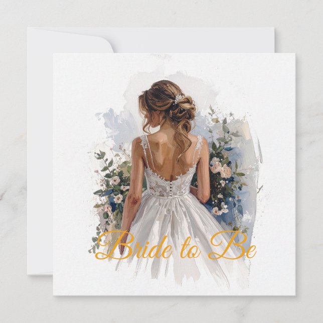 Vestido de Noiva Branco para Chá de Panela (Frente)