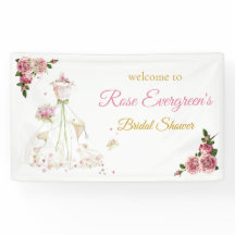 Vestido de noiva personalizado com flores cor-de-r