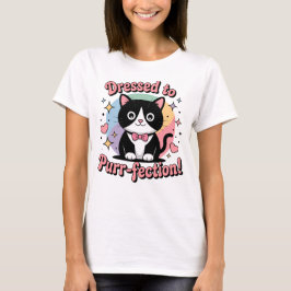 Vestido para Purr-fection - Kawaii Tuxedo Cat