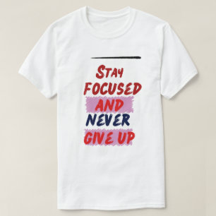 "Vestido pelo sucesso: a camiseta motivacional