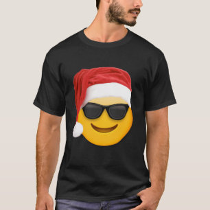 Vestidos de Natal Emoji Camisa Papais noeis de sol