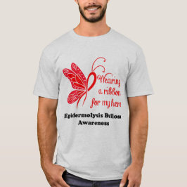 Vestindo uma fita para meu herói - camisa do EB