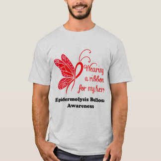 Vestindo uma fita para meu herói - camisa do EB