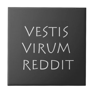 Vestis virum reddit