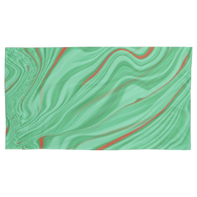 Vestuário em curvas com tons verdes claros de ment (Frente-Esquerda)