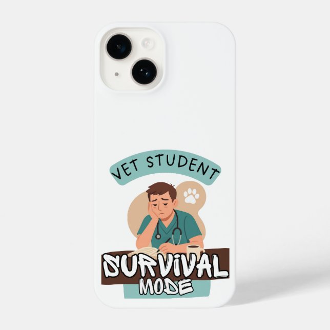 Vet Student Survival Mode – Vet Student Design (Verso)