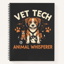 Vet Tech Animal Whperer Cute Puppy Stethoscope