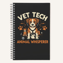 Vet Tech Animal Whperer Cute Puppy Stethoscope