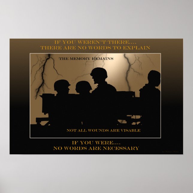 Veteran Remembers Poster (Frente)