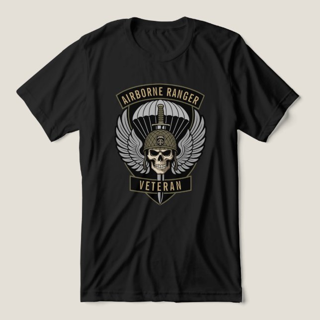 Veterano Aerotransportado Ranger (Design frontal)