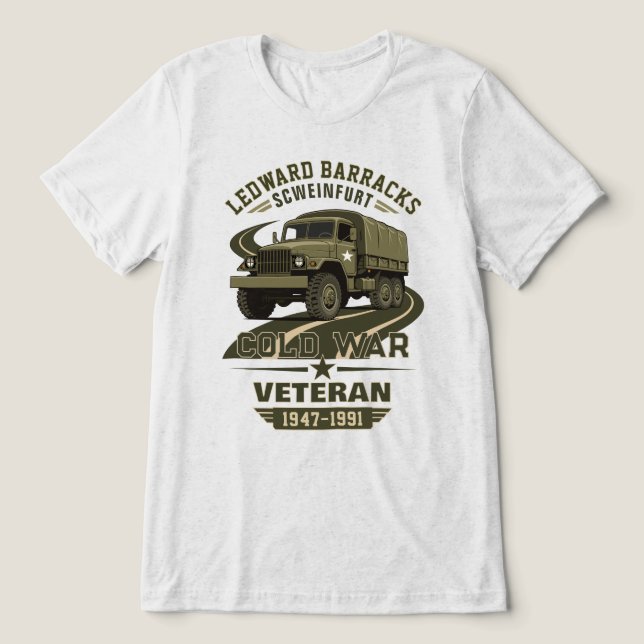 Veterano da Guerra Fria de Ledward Barracks Schwei (Design frontal)