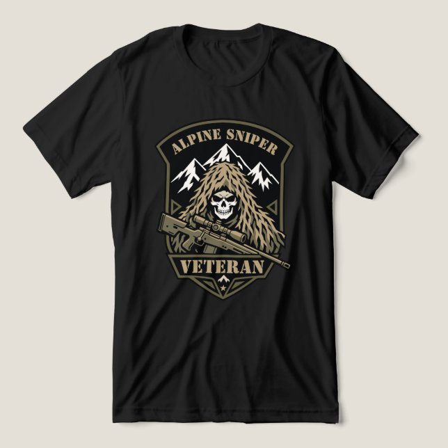 Veterano de Tiro de Precisão (Design frontal)