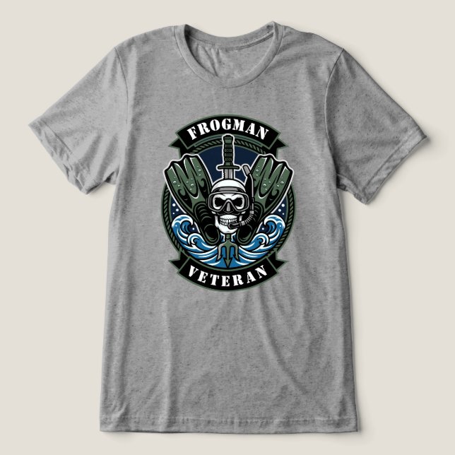 Veterano do Homem-Rã (Design frontal)