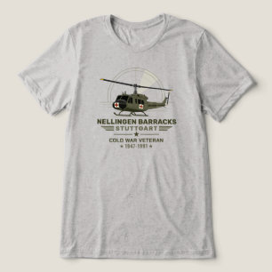 Veterano do Huey Medevac do Quartel de Nellingen S