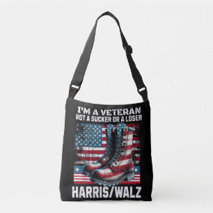 Veterano Para Harris Walz Eleição 2024 Tote Bag