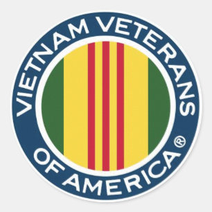 Veteranos de Vietnam de América etiquetas de 3