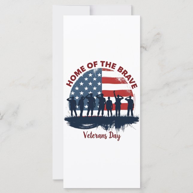 Veterans Day Patriotic Tee (Frente)