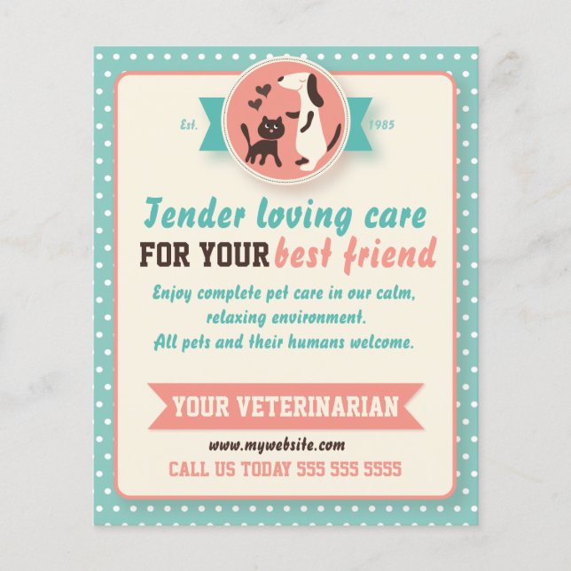 Veterinário Flyer (Frente)