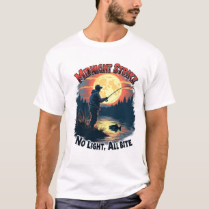 Vetor de Design de camiseta do pescador