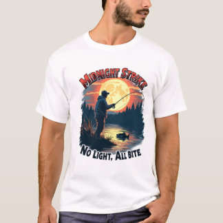 Vetor de Design de camiseta do pescador