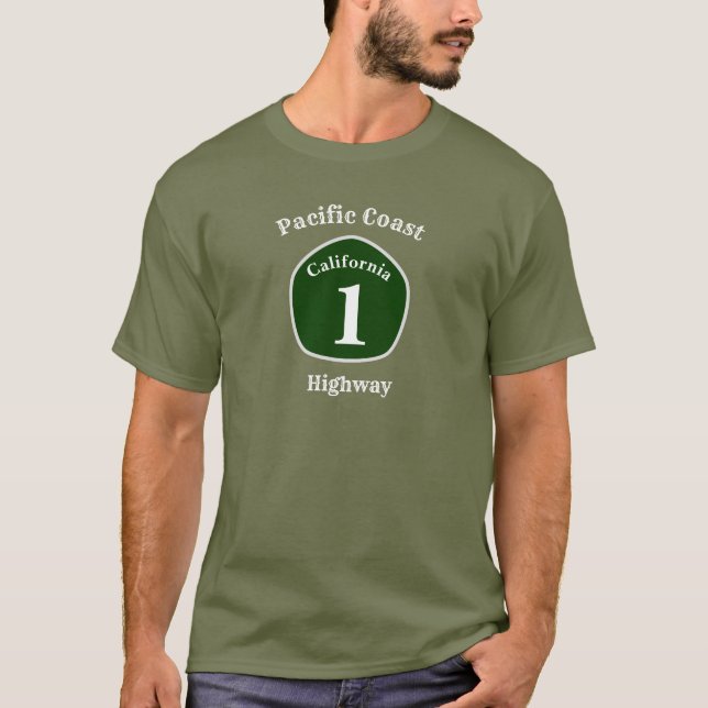 Via Costeira do Pacífico - Camiseta (Frente)