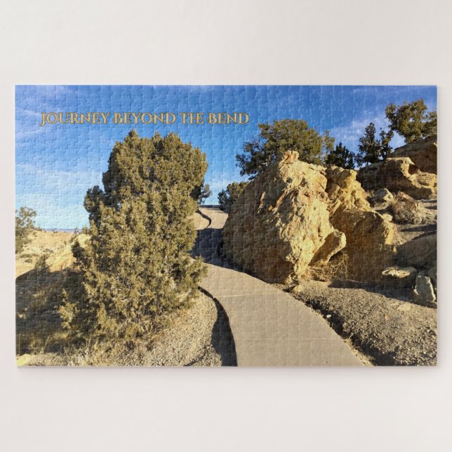 Viagem além da lente - Quebra-cabeça silenciosos e (Horizontal)