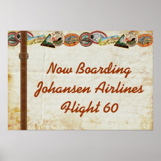 Viagem Baggauge Party Poster