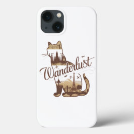 Viagem Cat World Landmarks capas de iphone: anderl