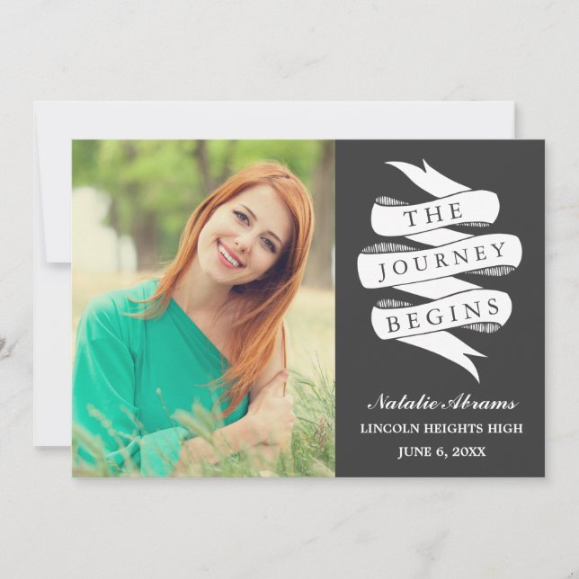 Viagem | Convite para Festa de formatura de Cores  (Frente)