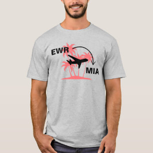 Viagem de camisa para Miami Flórida