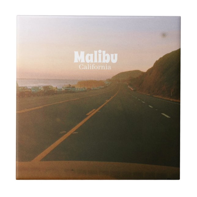 Viagem de carro para Malibu, Califórnia (Frente)