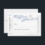 Viagem de Chá de panela de de placa de conselho e<br><div class="desc">Cartões de Aviso para um Chá de panela de Tema de Destino Casamento ou Viagem Impresso em mini cartões de passagem de avião para que os hóspedes possam escrever em ideias de viagem e viagem de férias ou ideias de data e noite - ou ambos. O design flexível permite que...</div>