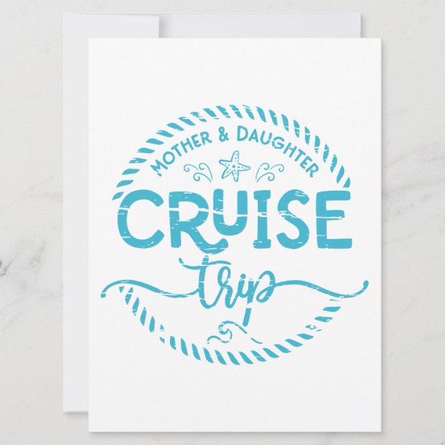 Viagem de Cruzeiro da Filha Mãe (Frente)