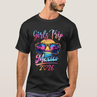 Viagem de Meninas México 2026 Camisetas de Férias