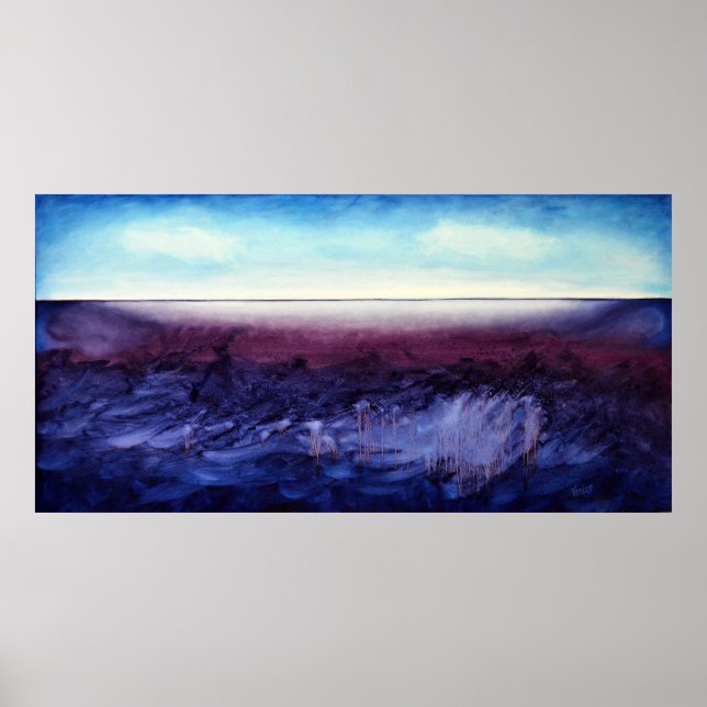 Viagem de Shadow Curando Violet & Indigo Impressão (Frente)