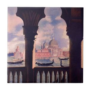 Viagem de Veneza Italia do vintage