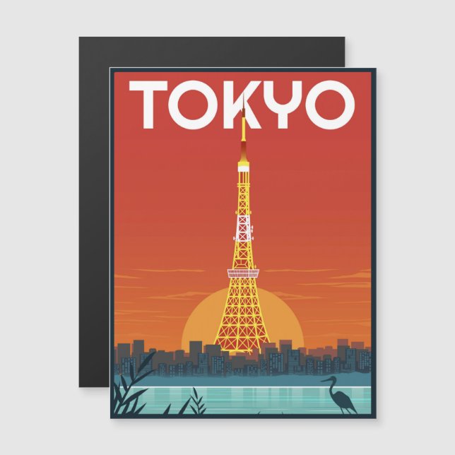 Viagem do Japão de Tóquio - presentes de cartão ma (Frente/Verso)