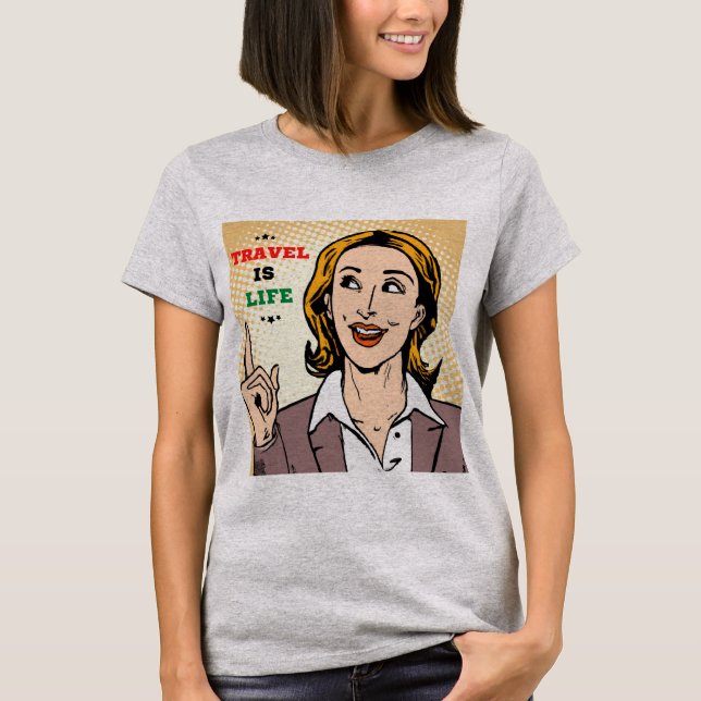 Viagem é Camisa de Vida (Frente)