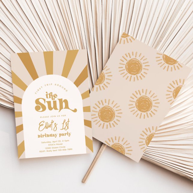 Viagem Em Torno Do Convite Sun | Rapariga Sun Invi (Criador carregado)