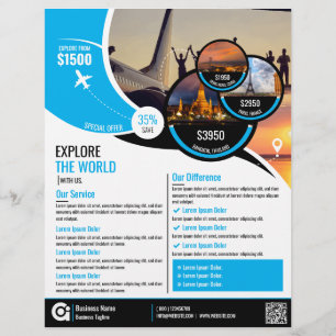 Viagem Flyer Blue Modelo