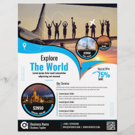 Viagem Flyer Blue Modelo