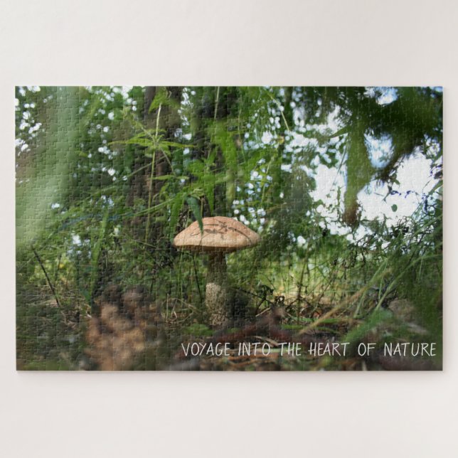 Viagem no quebra-cabeça da natureza (1014 partes) (Horizontal)