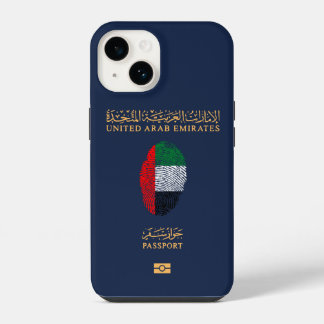 Viagem Passaporte Único UAE Impressão de Souvenir