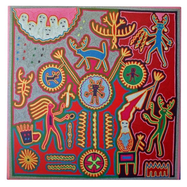 Viagem tribal maia mexicano de Boho da arte de (Frente)