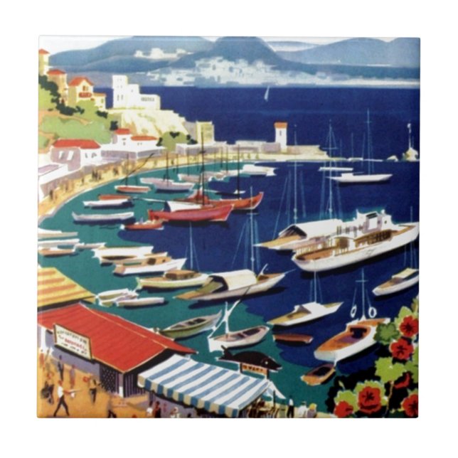 Viagens vintage Atenas Grécia (Frente)