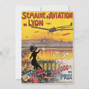 Viagens vintage, Aviões da Aviação, Lyon, França
