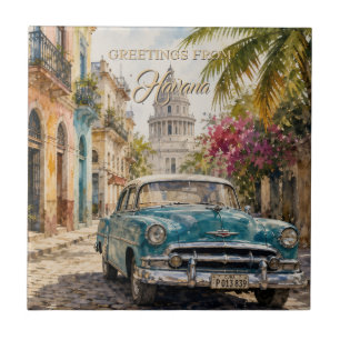 Viagens Vintage Cuba - Saudações de Havana